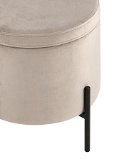 Пуф Stool Group Грейс велюр светло-серый vd-grays-b25 4