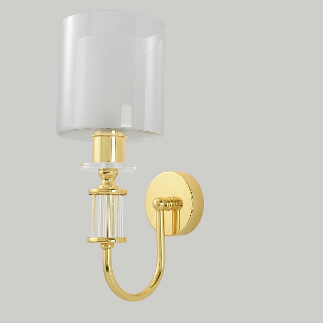 Бра Crystal Lux ELENA AP1 GOLD изображение 4 Бра Crystal Lux ELENA AP1 GOLD Фото № 4