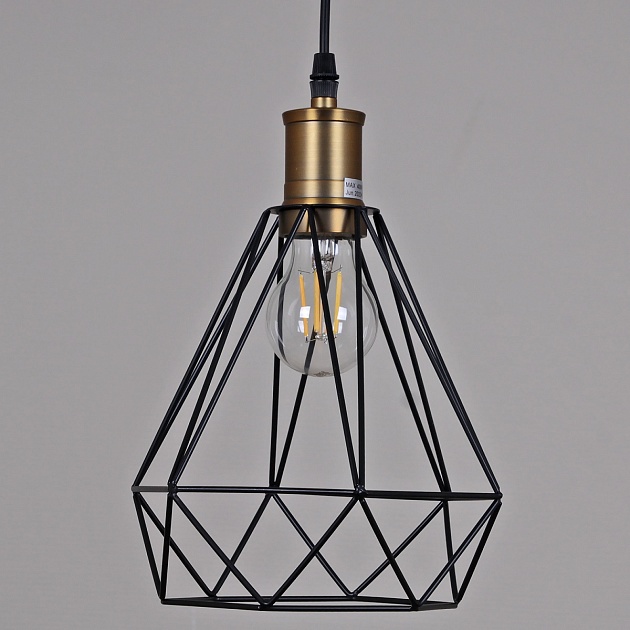 Подвесная люстра Reluce 04773-0.4-03 BK Фото № 2