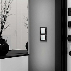 Выключатель Werkel Hammer двухклавишный с подсветкой белый W1220101 4690389162343 1