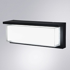 Уличный настенный светодиодный светильник Arte Lamp Ferro A5224AL-1BK 2
