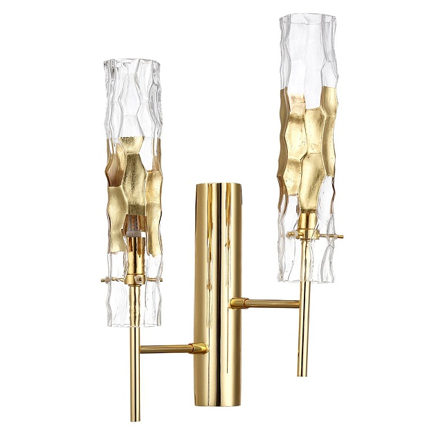 Бра Crystal Lux Primavera AP2 Gold изображение 3 Бра Crystal Lux Primavera AP2 Gold Фото № 3