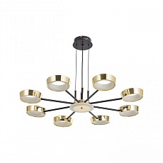 Подвесная светодиодная люстра Arte Milano Ferrara71079 271079/8 BK/GD