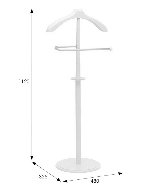 Костюмная вешалка Мебелик В 25Н 005519 изображение 3 Костюмная вешалка Мебелик В 25Н 005519 Фото № 3
