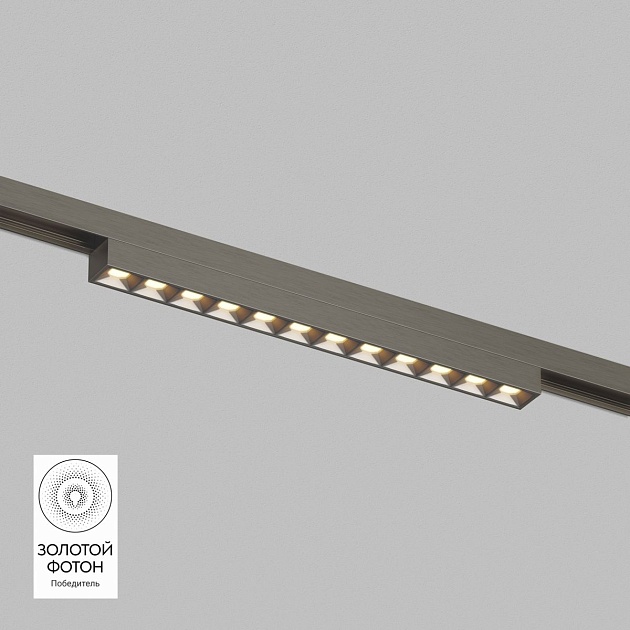 Трековый светодиодный светильник Denkirs Shine Grill DK5771-DN изображение 1 Трековый светодиодный светильник Denkirs Shine Grill DK5771-DN Фото № 1