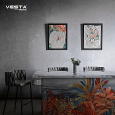 Розетка 2P Vesta-Electric Exclusive Silver Metallic серебро FRZ00041010SER 3