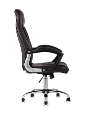 Кресло руководителя TopChairs Tower коричневое D-418 brown 2