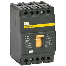 Выключатель автоматический ВА88-32 3Р 80А 25кА IEK SVA10-3-0080