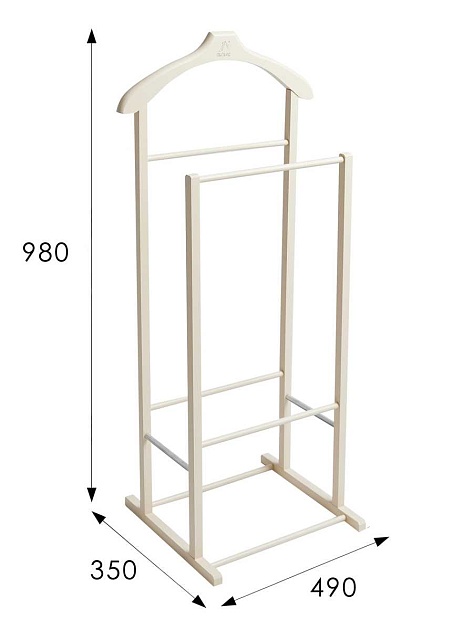 Гардеробная вешалка Мебелик В 27Н 008175 изображение 3 Гардеробная вешалка Мебелик В 27Н 008175 Фото № 3