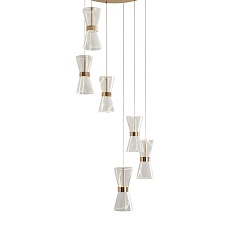 Подвесная светодиодная люстра Freya Dress FR5438PL-L37G 3