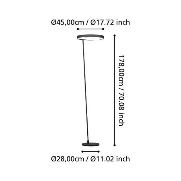 Торшер Eglo CAREDARA 390167 Фото № 4