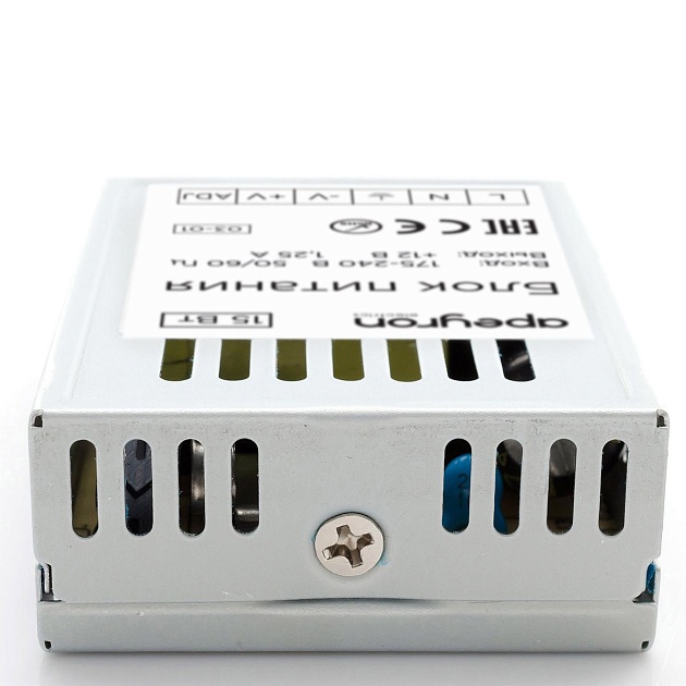 Блок питания Apeyron 12V 15W IP20 1,25 03-01 Фото № 17