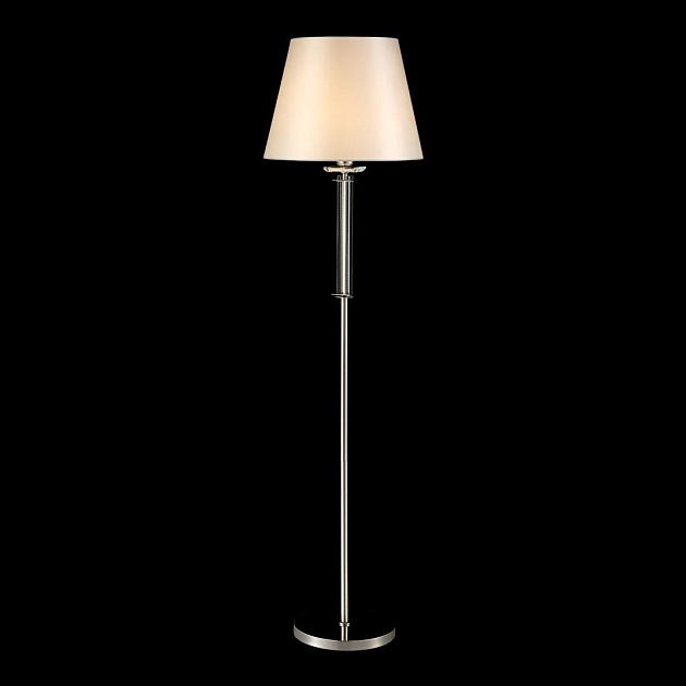 Торшер Crystal Lux Nicolas PT1 Nickel/White Фото № 2