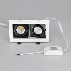Встраиваемый светодиодный светильник Arlight CL-Kardan-S180x102-2x9W Day 024129 5