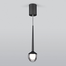 Подвесной светодиодный светильник Elektrostandard DLS028 6W 4200K черный a047768 1