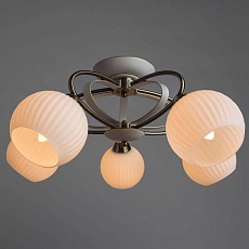 Потолочная люстра Arte Lamp Ellisse A6342PL-5WG 1