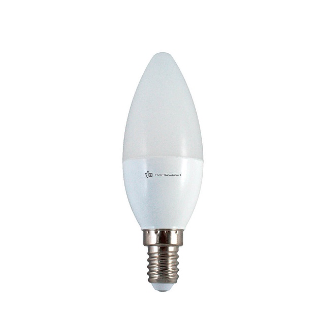 Лампа светодиодная Наносвет E14 4.5W 3000K матовая LE-CD-40/E14/930 L250 фото 