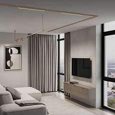 Трековый светильник Elektrostandard Brass Line a071847 4