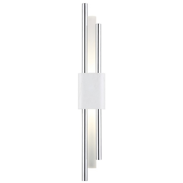 Настенный светодиодный светильник Crystal Lux CARTA AP6W LED WHITE/CHROME фото 