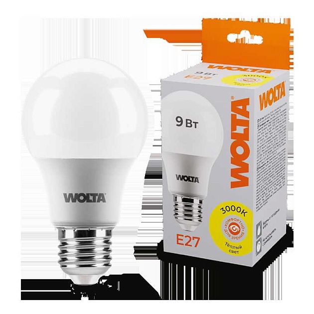 Светодиодная лампа WOLTA 25Y60BL9E27 изображение 1 Светодиодная лампа WOLTA 25Y60BL9E27 Фото № 1
