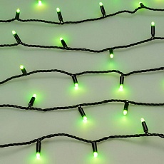 Уличная светодиодная гирлянда Ardecoled нить 230V разноцветная ARD-String-Classic-10000-Black-100Led-Live RGB-DMX 031742 3