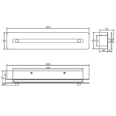 Настенный светодиодный светильник Maytoni Maya P091WL-L7G3K 5