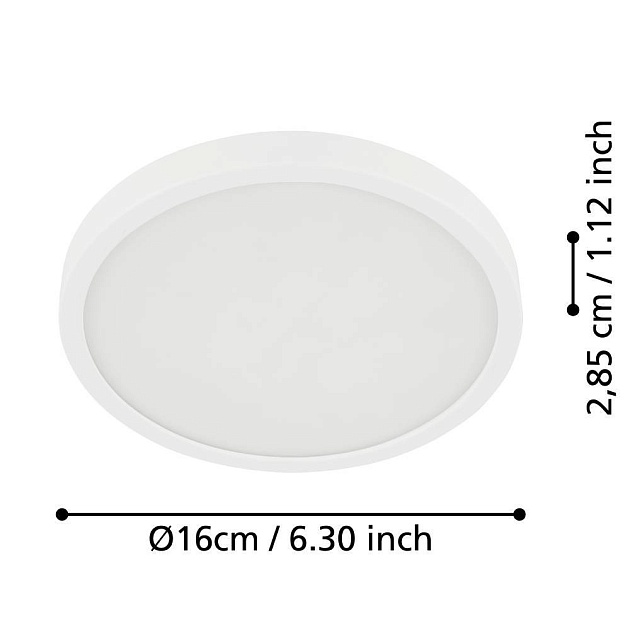 Потолочный светодиодный светильник Eglo FUEVA 5 900638 Фото № 2