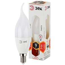 Лампа светодиодная ЭРА E14 9W 2700K матовая LED BXS-9W-827-E14 Б0027973 1
