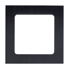 Стокгольм Рамка 1-местная металлическая черная EKF PROxima EZM-G-302-10