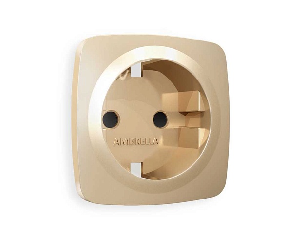 Лицевая панель розетки AMBRELLA VOLT OP6070 Фото № 1