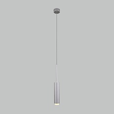 Подвесной светодиодный светильник Eurosvet Dante 50203/1 матовое серебро 2
