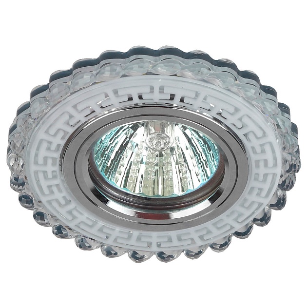 Встраиваемый светильник ЭРА LED с подсветкой DK LD35 SL/WH Б0036503 Фото № 1