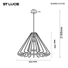 Подвесной светильник ST Luce Sentito SL3002.413.01 1