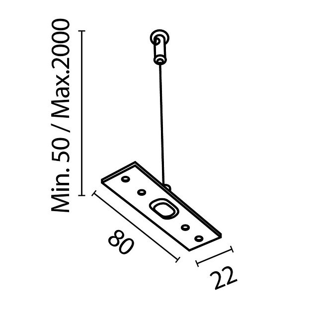 Подвес Maytoni Technical Exility (2 шт) TRA034SW-2W Фото № 3