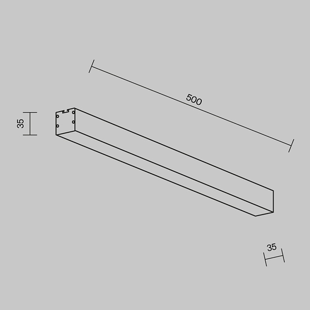 Линейный светильник Maytoni Technical LL311010 Фото № 2