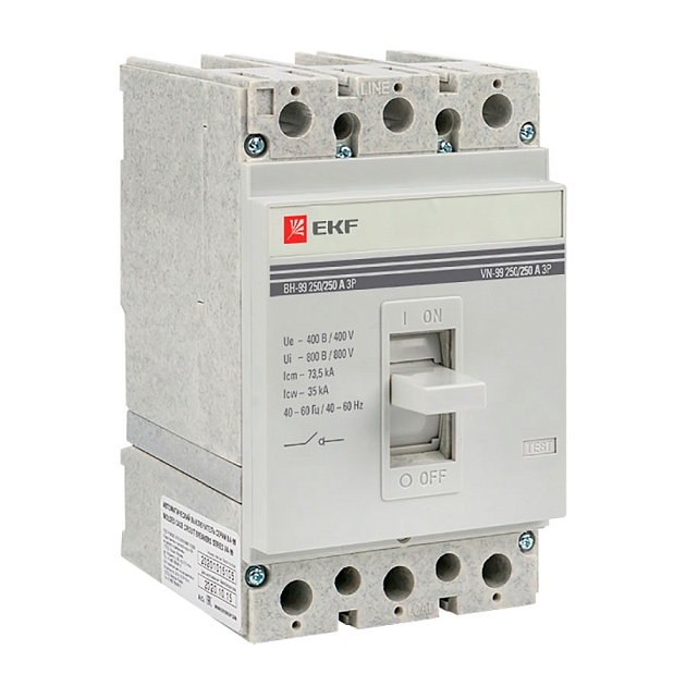 Выключатель нагрузки ВН-99 250/250А 3P EKF PROxima sl99-250-250 Фото № 1