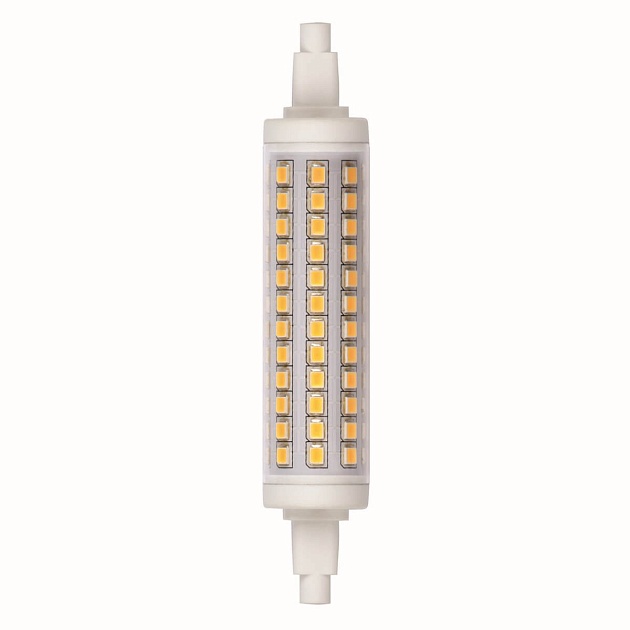 Лампа светодиодная Uniel R7s 12W 3000K прозрачная LED-J118-12W/WW/R7s/CL PLZ06WH UL-00001555 фото 
