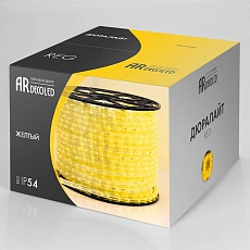 Дюралайт с эффектом мерцания Ardecoled 1.6W/m 36LED/m желтый 100M ARD-REG-Flash Yellow 024640 1