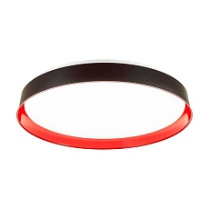 Настенно-потолочный светодиодный светильник Sonex Color Tuna Red 7710/EL 4