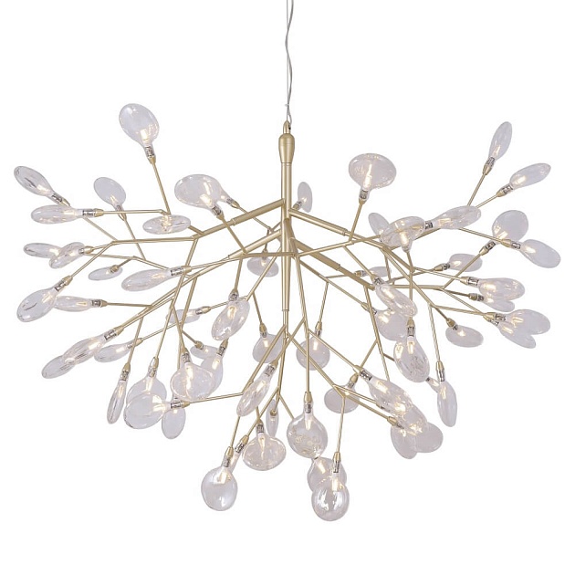Подвесная люстра Crystal Lux Evita SP63 Gold/Transparent Фото № 2