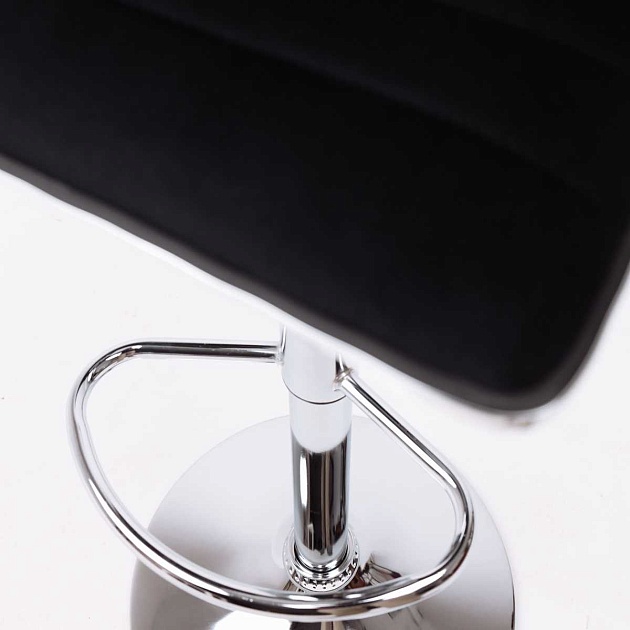 Барный стул AksHome Capri черный, велюр 80173 Фото № 5