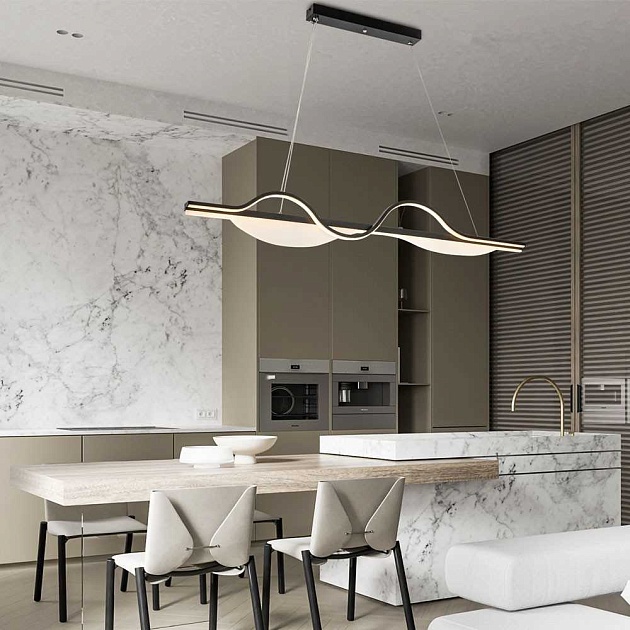 Подвесной светильник LED4U L7507-1160 BK Фото № 2