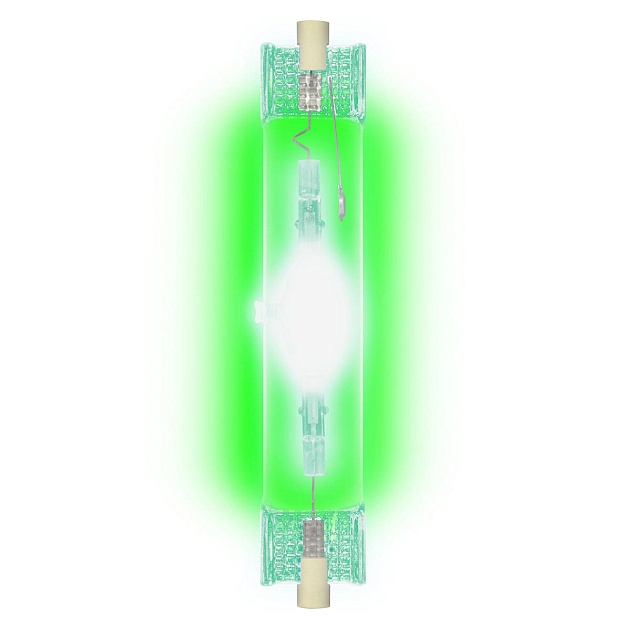 Лампа металлогалогеновая Uniel R7s 150W прозрачная MH-DE-150/GREEN/R7s 03802 фото 