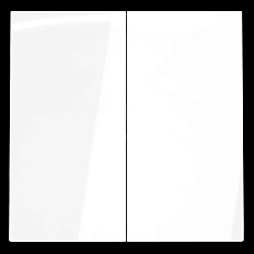 Клавиши для выключателя/переключателя двухклавишного S70 (белый глянцевый) Voltum VLS000301 1