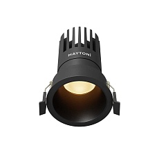 Встраиваемый светильник Maytoni Technical Dip DL118-15W-2.7K-B