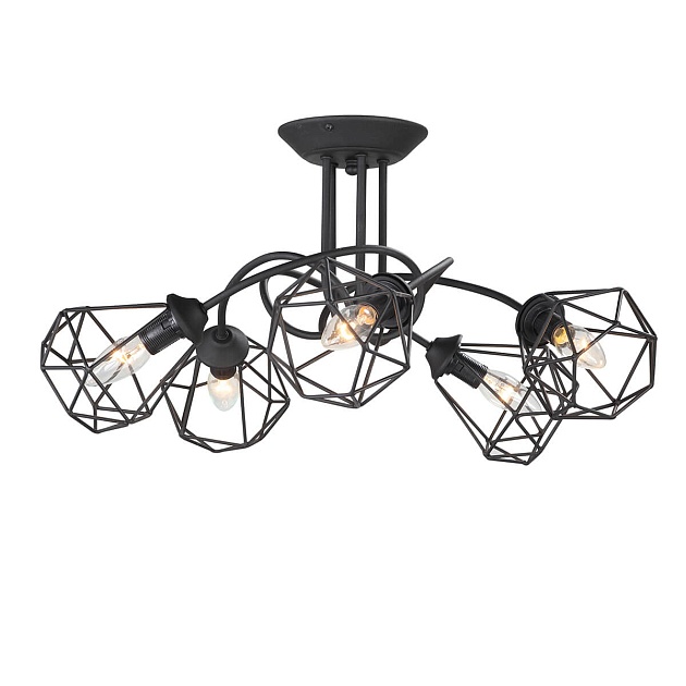 Потолочная люстра Vitaluce V4930-1/5PL изображение 3 Потолочная люстра Vitaluce V4930-1/5PL Фото № 3