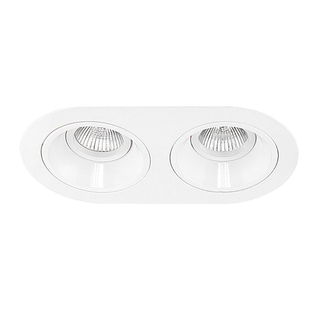 Встраиваемый светильник Lightstar Domino (214656+214606+214606) D6560606 Фото № 1