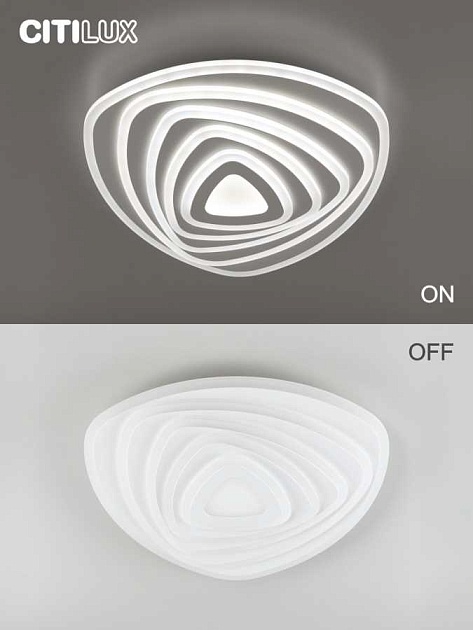 Потолочный светодиодный светильник Citilux Триест Смарт CL737A35E изображение 13 Потолочный светодиодный светильник Citilux Триест Смарт CL737A35E Фото № 13