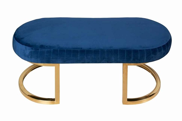 Банкетка ArtHomeDecor Miami ID-389 GL Blue изображение 2 Банкетка ArtHomeDecor Miami ID-389 GL Blue Фото № 2