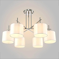 Потолочная люстра Crystal Lux Sergio PL6 Nickel 2